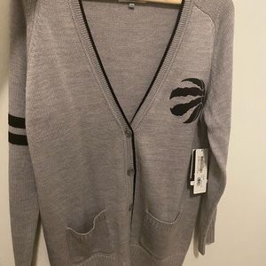 New Women’s Raptors Varsity Cardigan